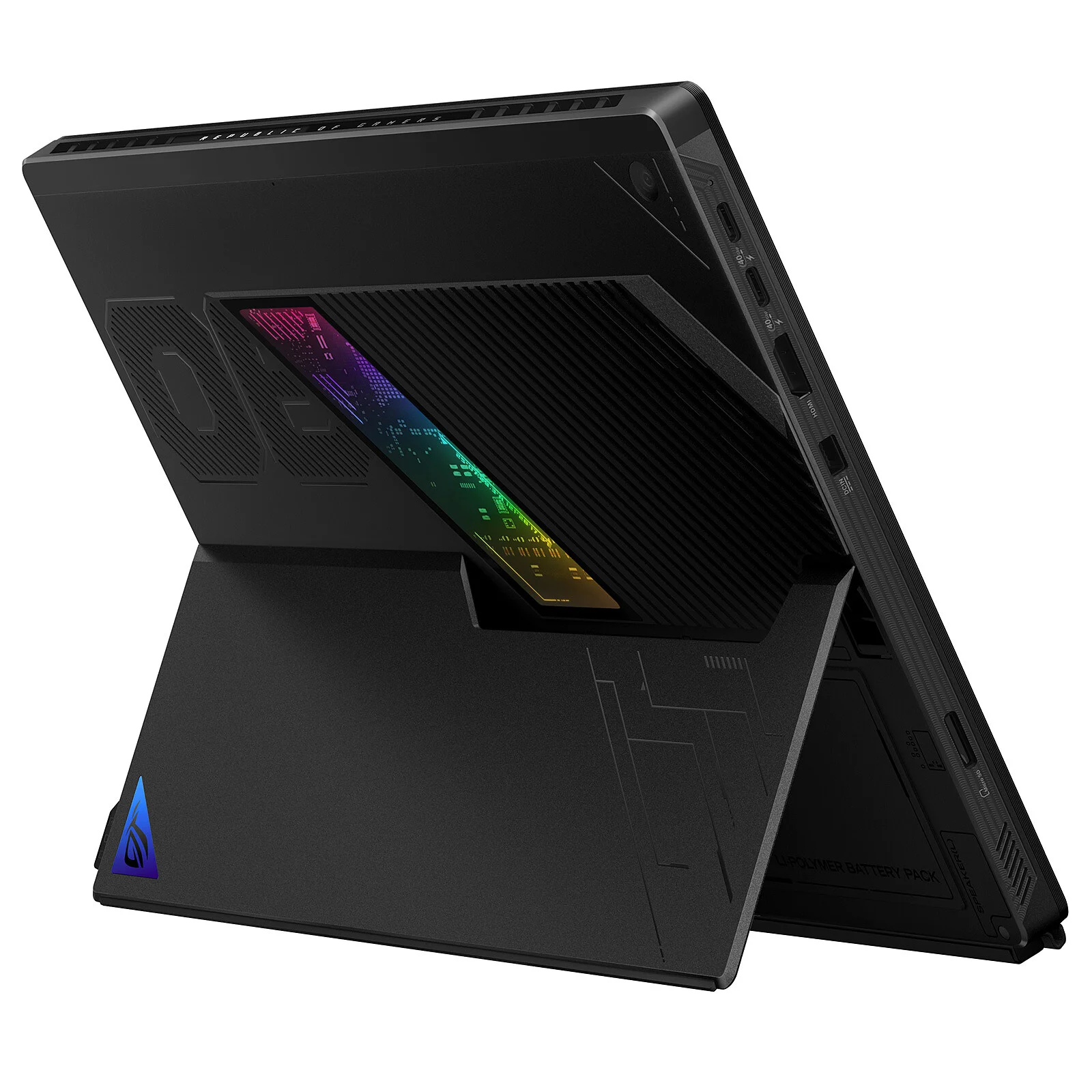 Asus ROG Z13, vista trasera
